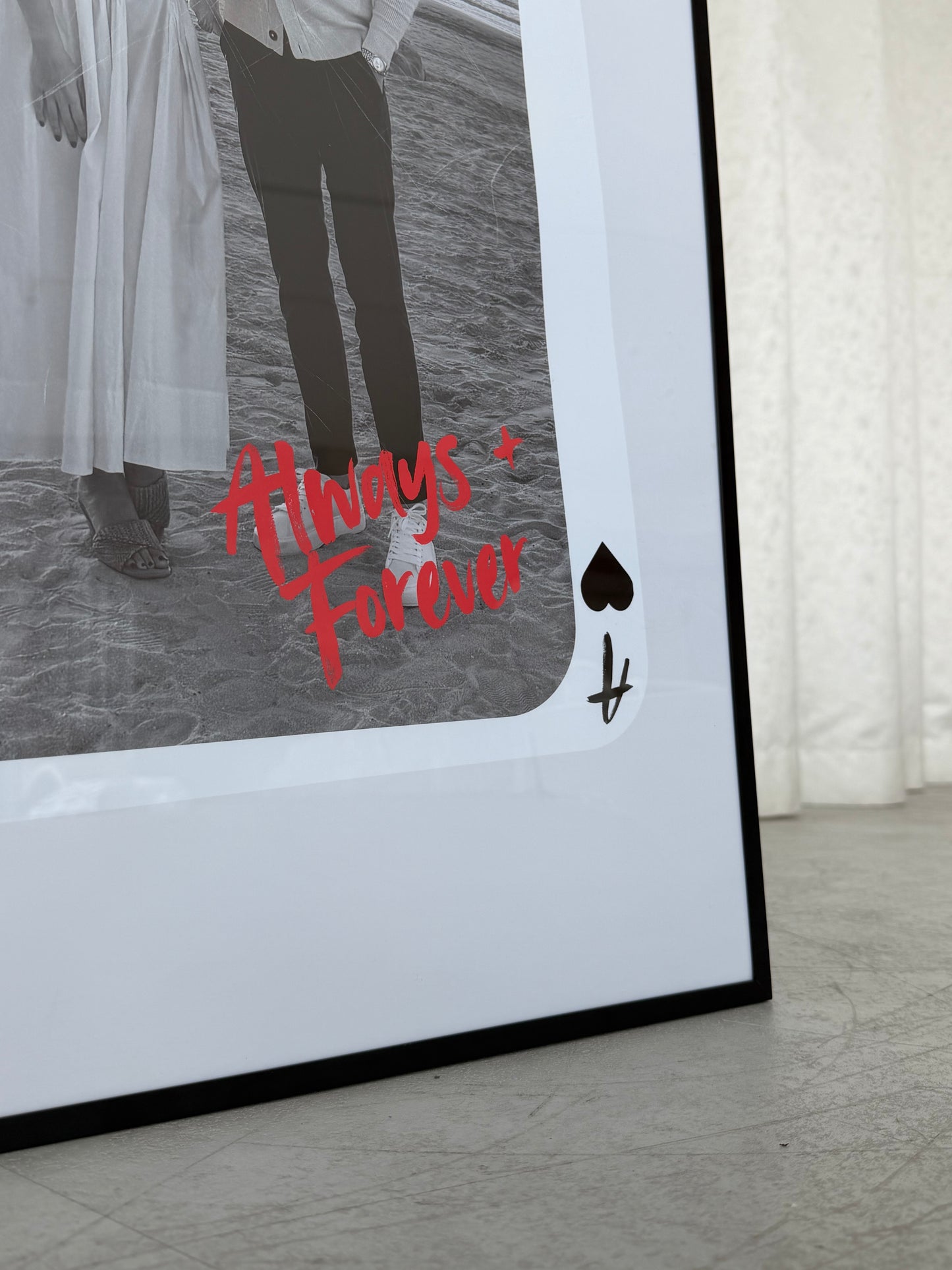 ACE OF HEARTS - PERSONALISED PRINT