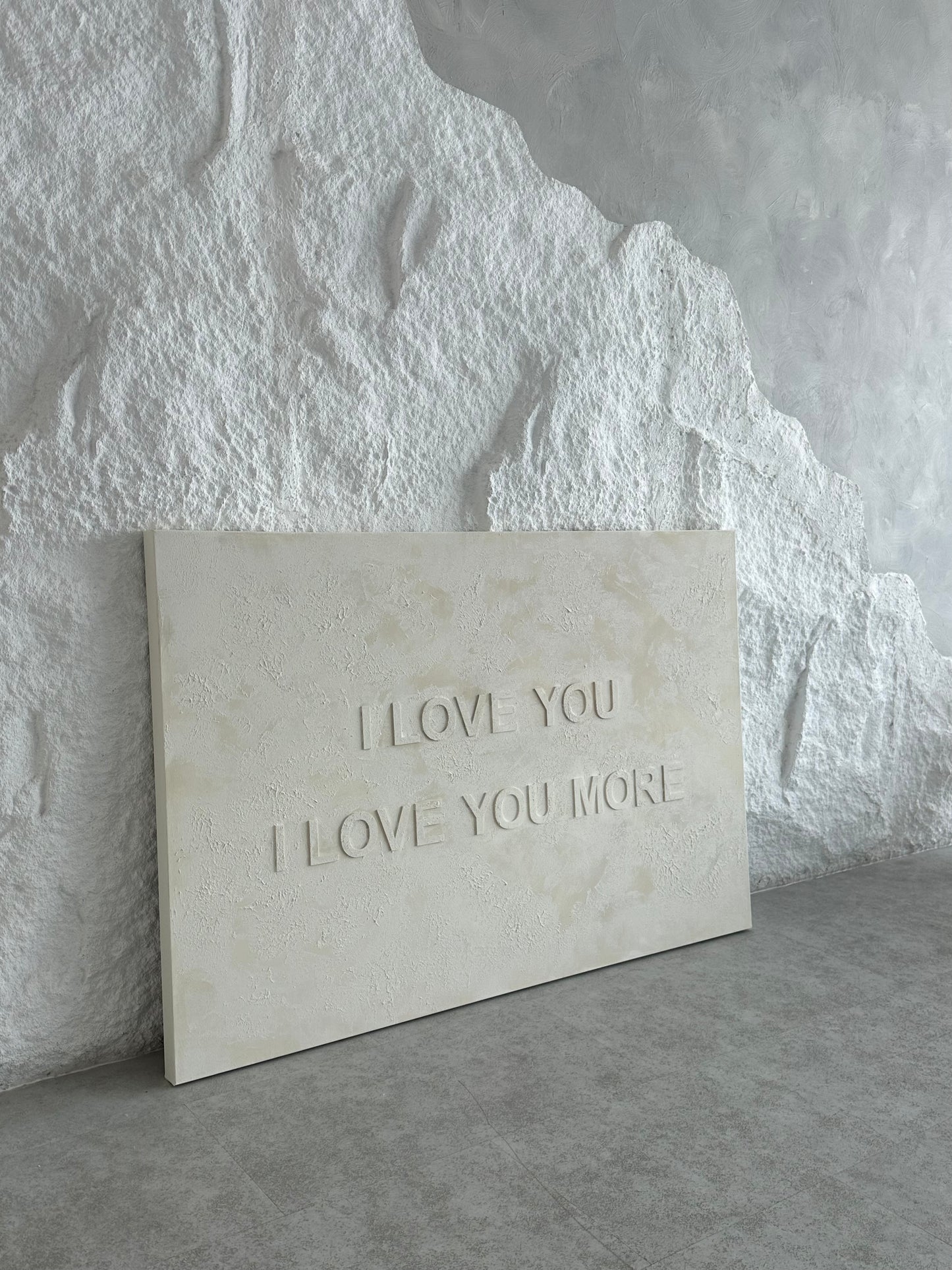 I LOVE YOU // I LOVE YOU MORE - SOFT/IVORY BLEND