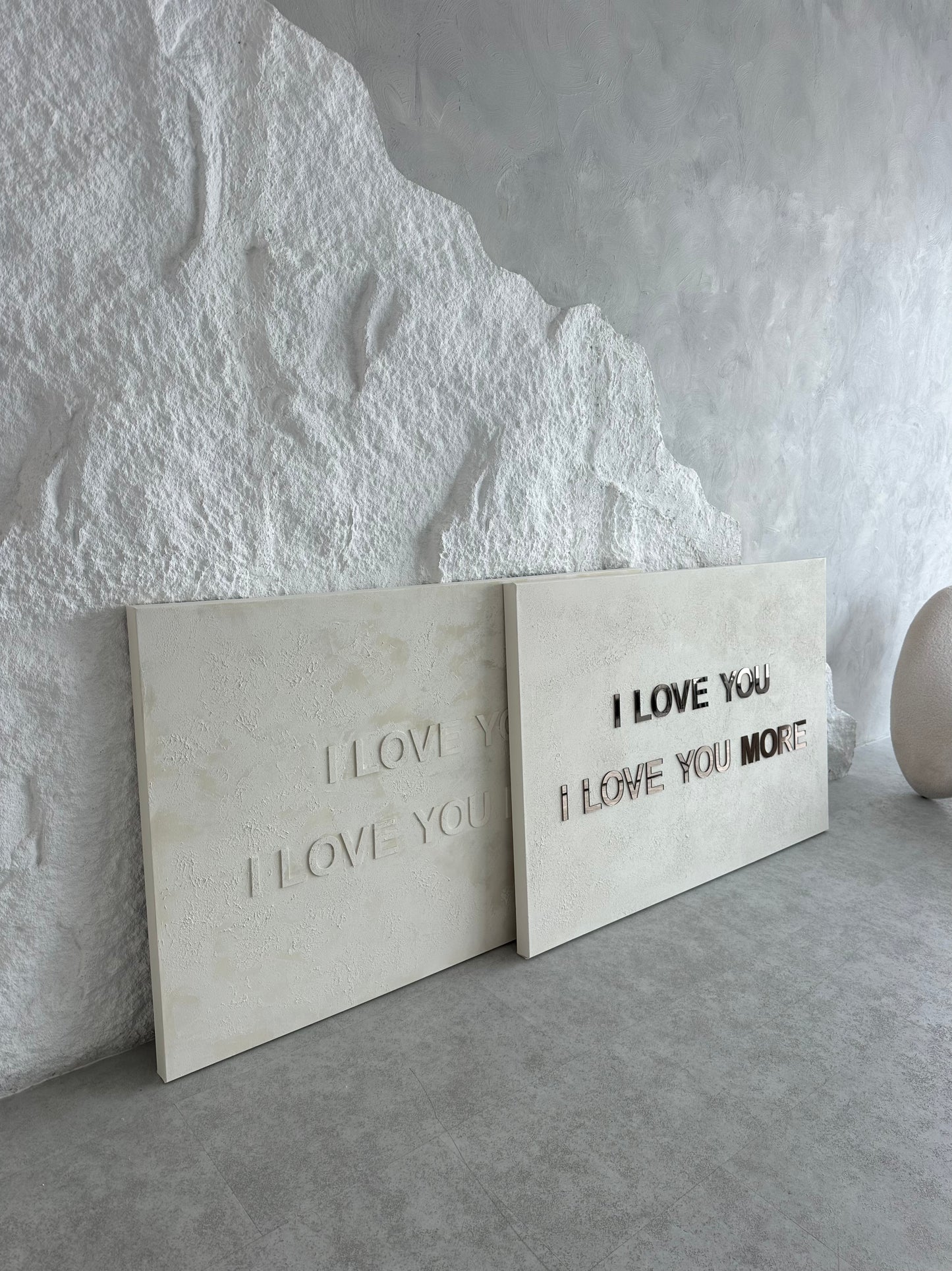I LOVE YOU // I LOVE YOU MORE - SOFT/IVORY BLEND